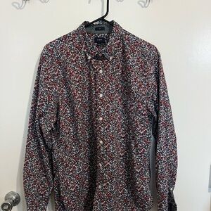 J.Crew Multicolor Floral Slim Shirt